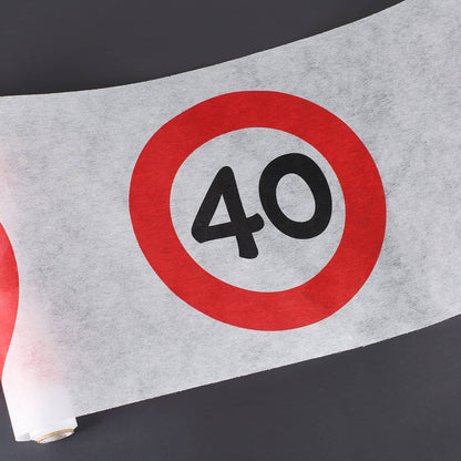 Mit lustigem Motiv zum 40. Geburtstag